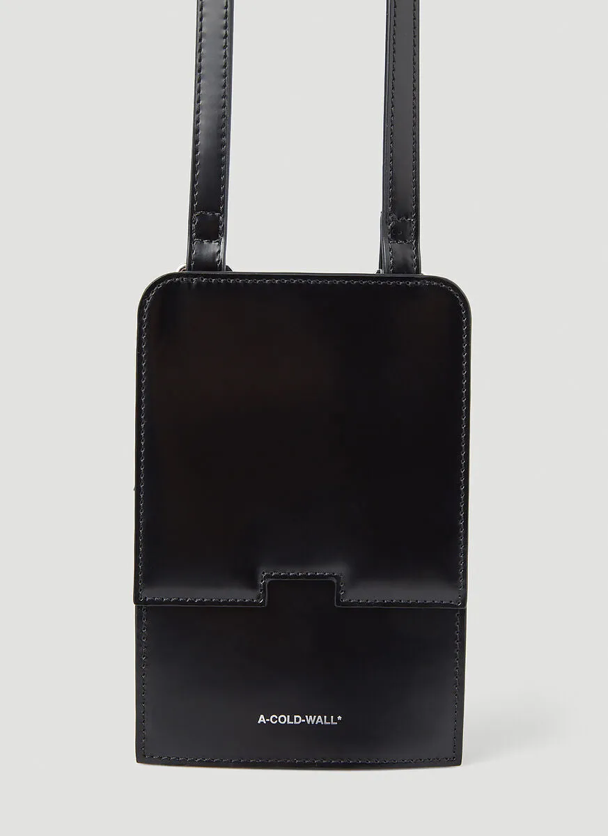 A-Cold-Wall* Logo Detailed Zipped Shoulder Bag