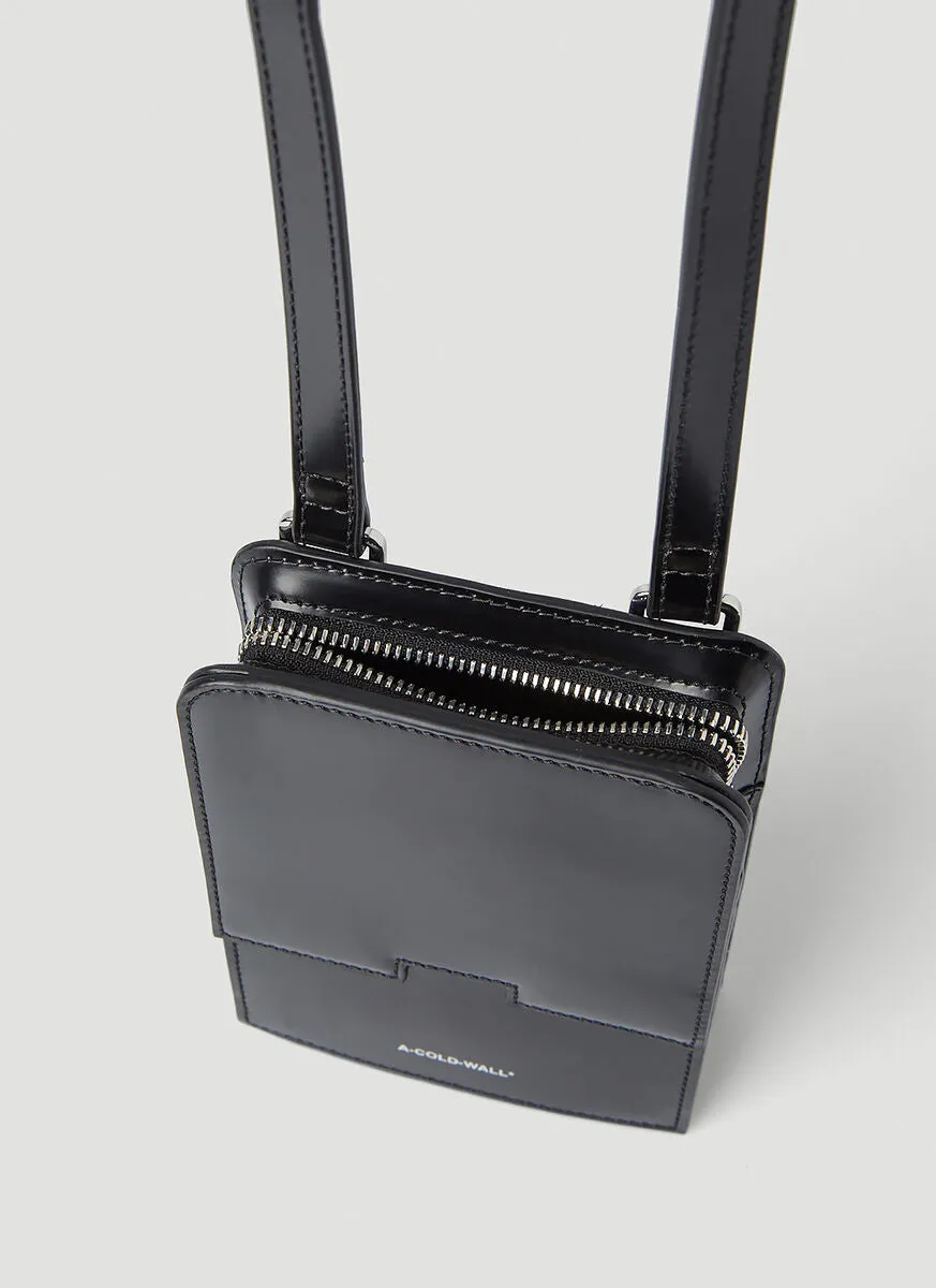 A-Cold-Wall* Logo Detailed Zipped Shoulder Bag