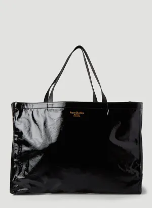 Acne Studios Logo Printed Large Tote Bag