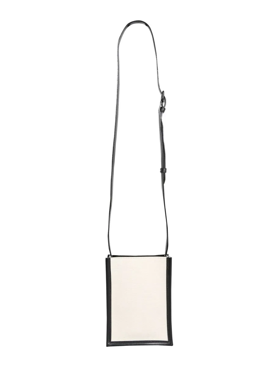 Alexander McQueen Contrast-Trimmed Mini Crossbody Bag