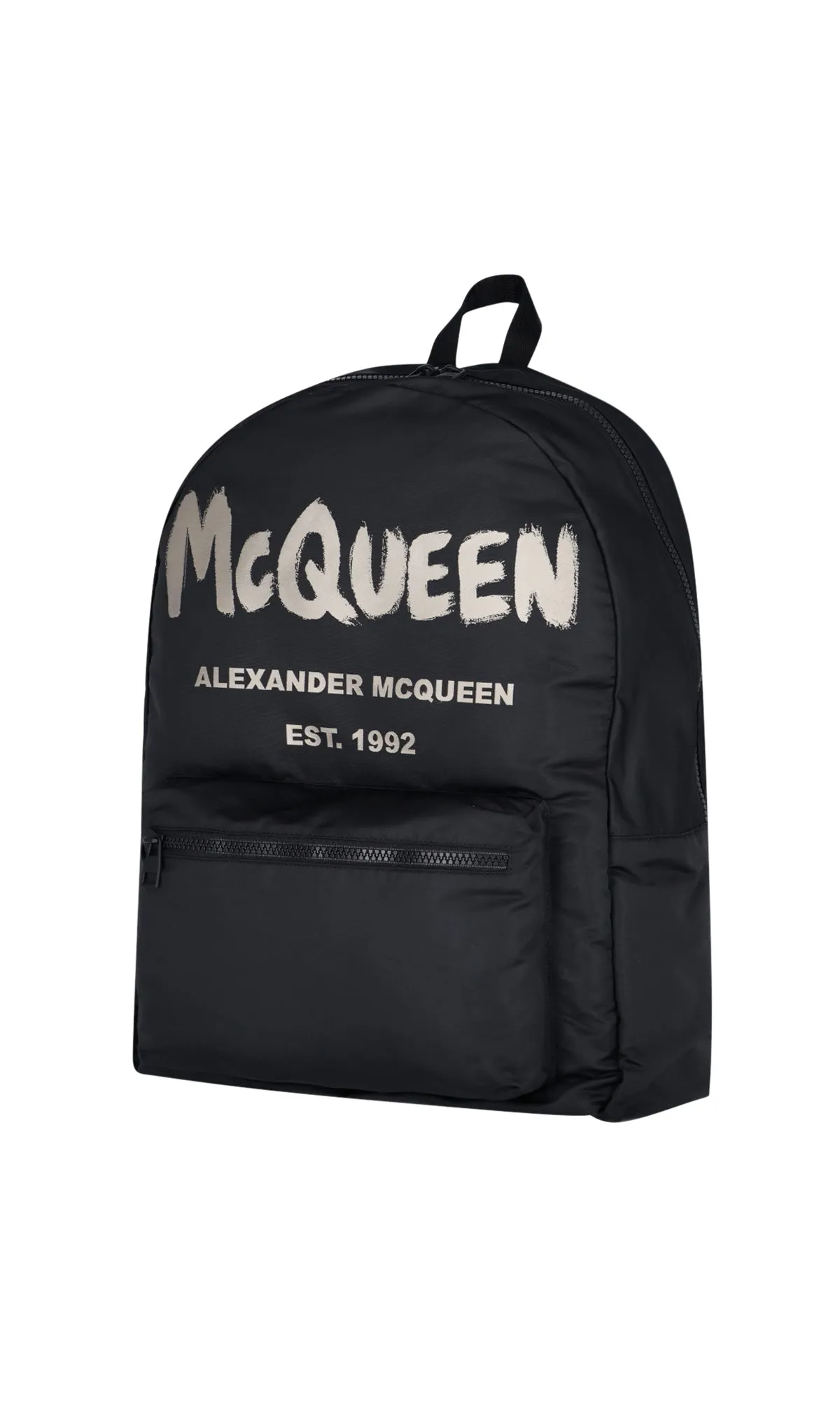 Alexander McQueen Graffiti Logo Backpack