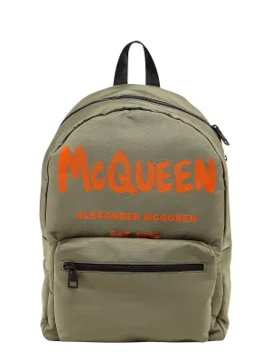Alexander McQueen Graffiti Metropolitan Backpack