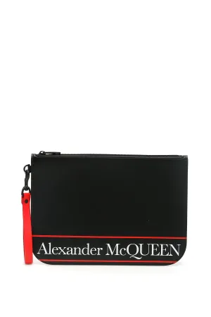Alexander McQueen Logo Clutch Bag