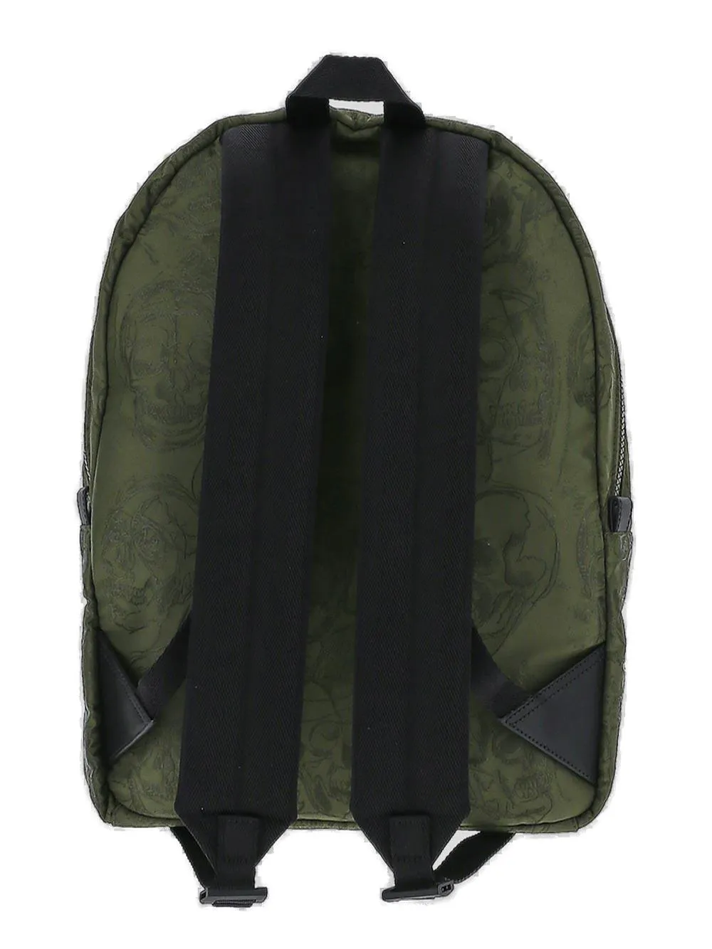 Alexander McQueen Logo Detailed Zip-Up Backpack