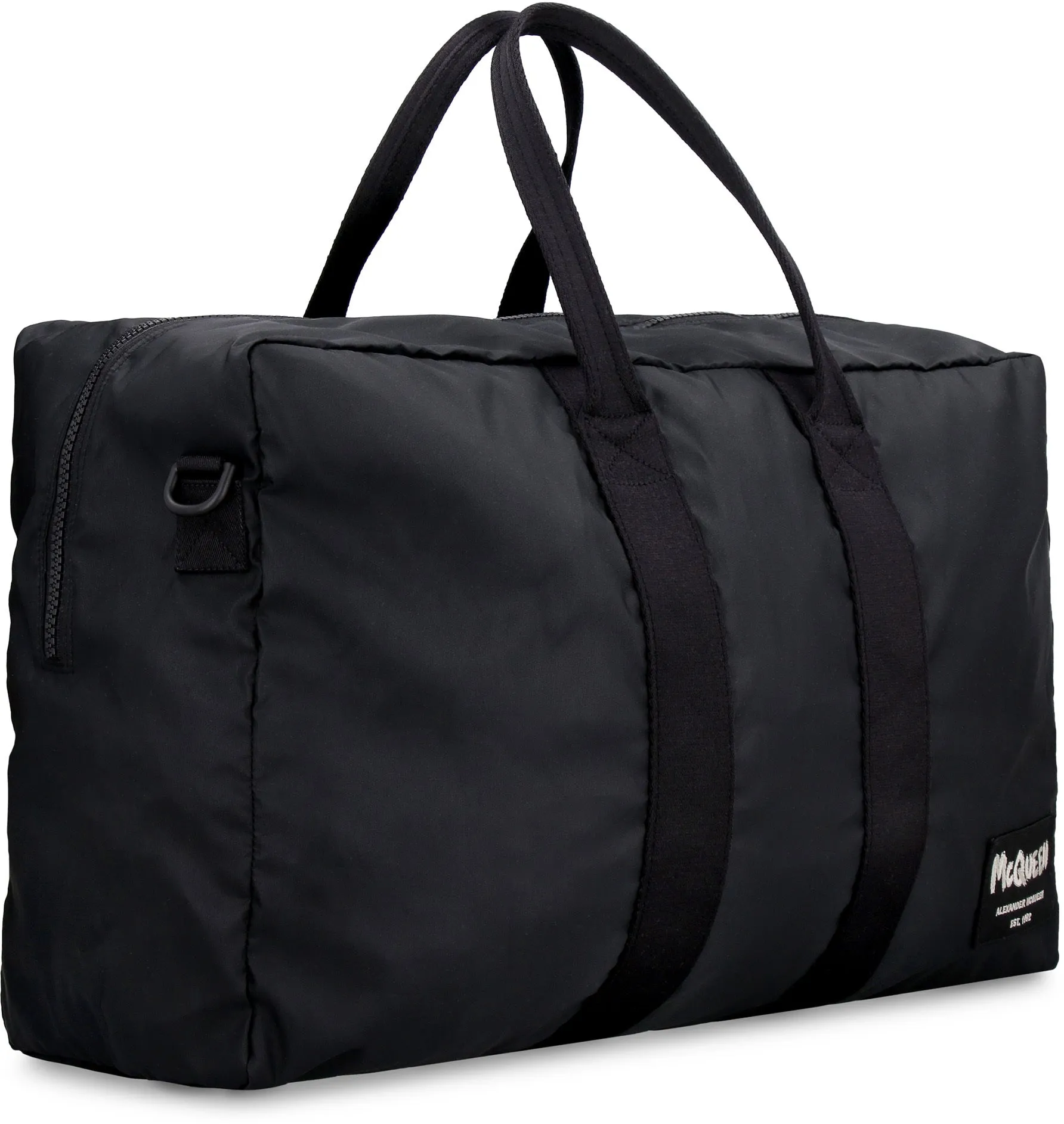 Alexander McQueen Logo Graffiti Duffle Bag