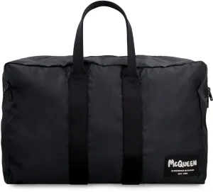 Alexander McQueen Logo Graffiti Duffle Bag