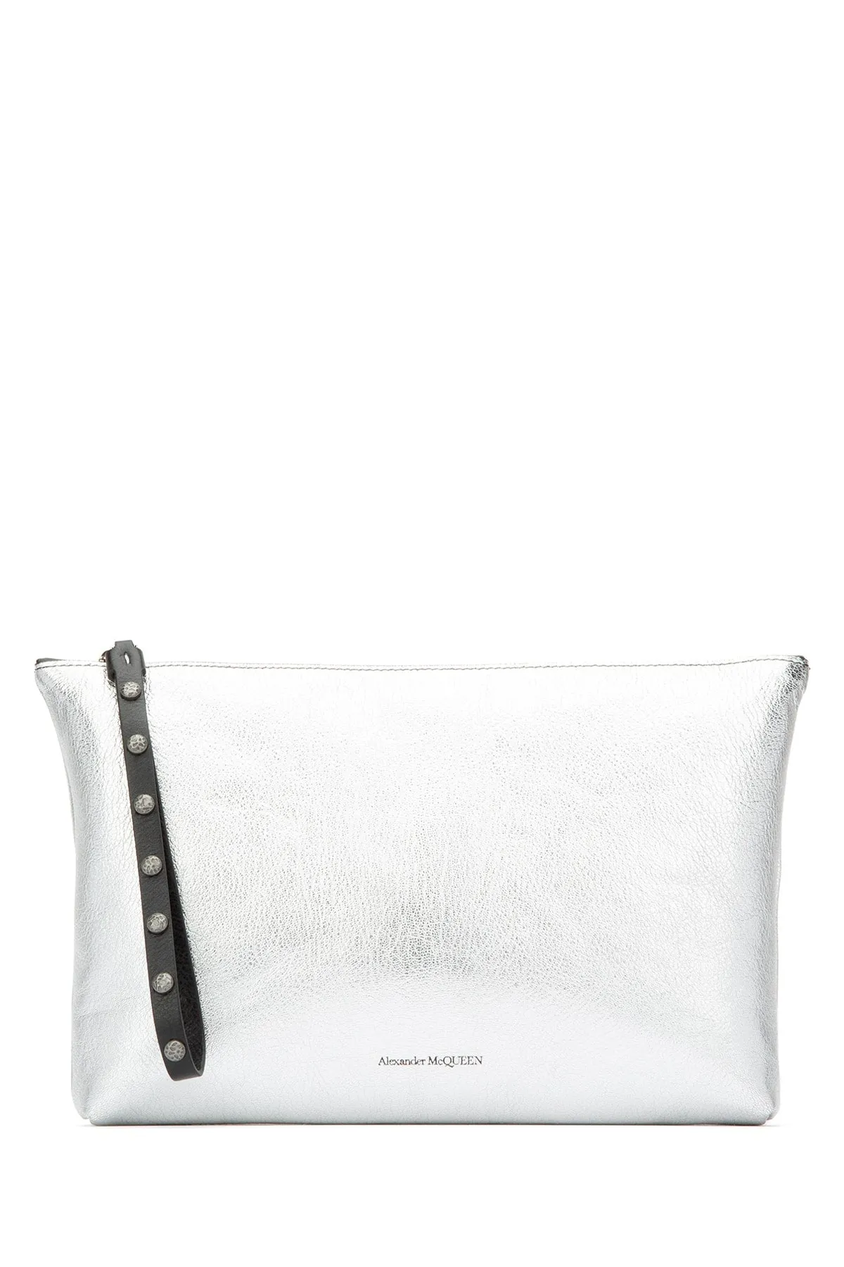 Alexander McQueen Logo Print Clutch Bag
