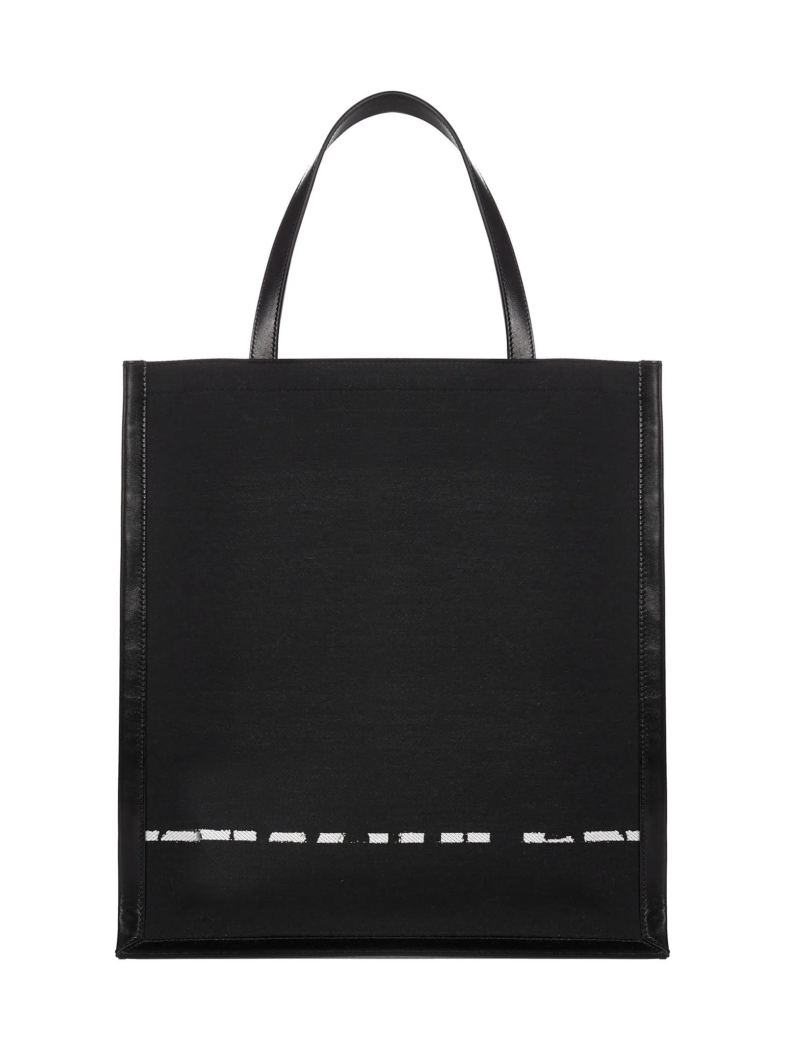 Alexander McQueen Logo Printed Top Handle Tote Bag