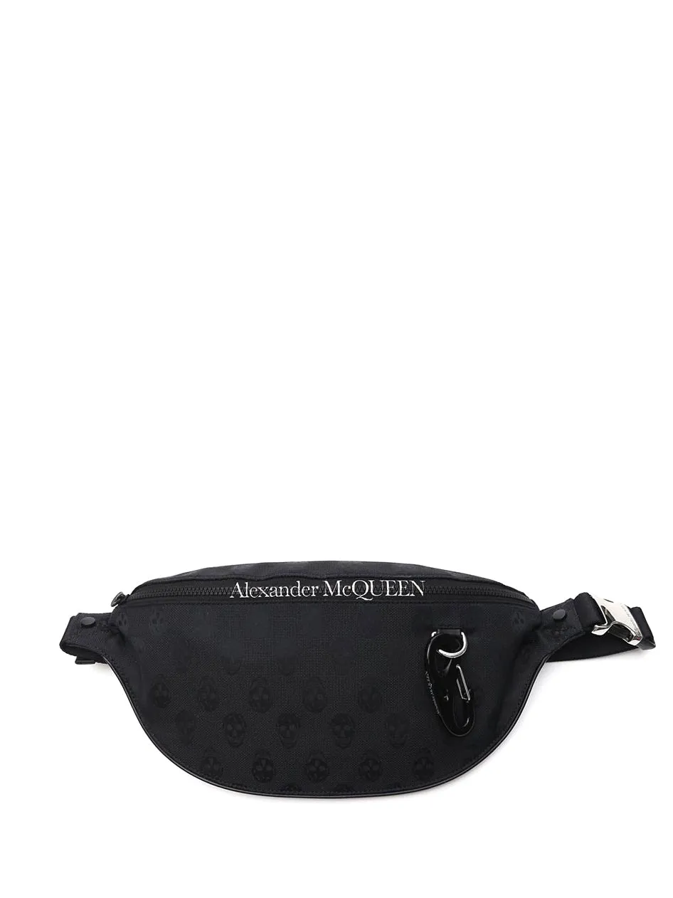 Alexander McQueen Logo Zipped Belt Bag