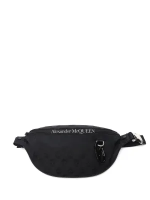 Alexander McQueen Logo Zipped Belt Bag