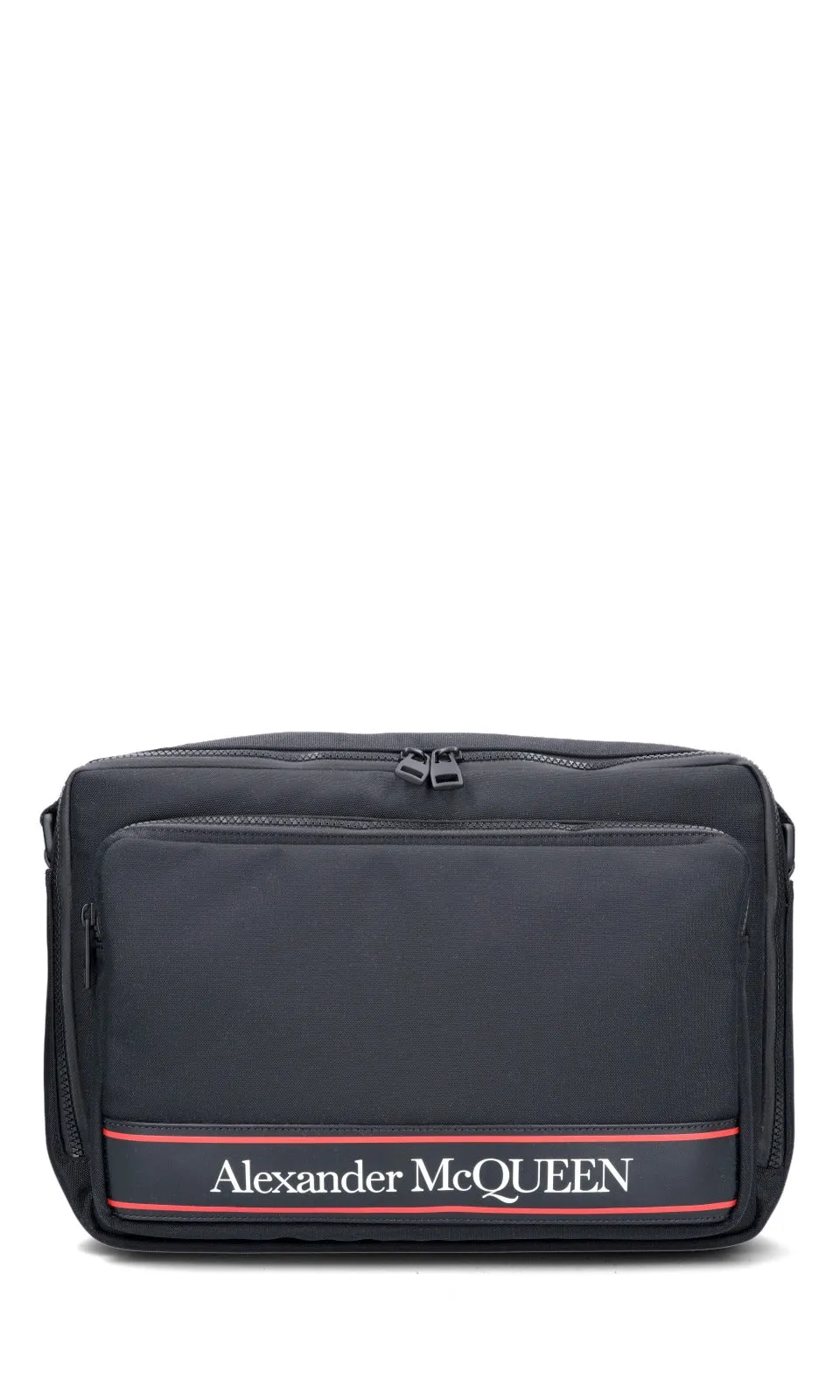 Alexander McQueen Signature Logo Messenger Bag