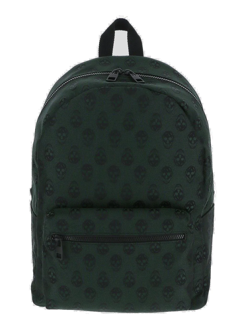 Alexander McQueen Skull Printed Zip-Up Backpack