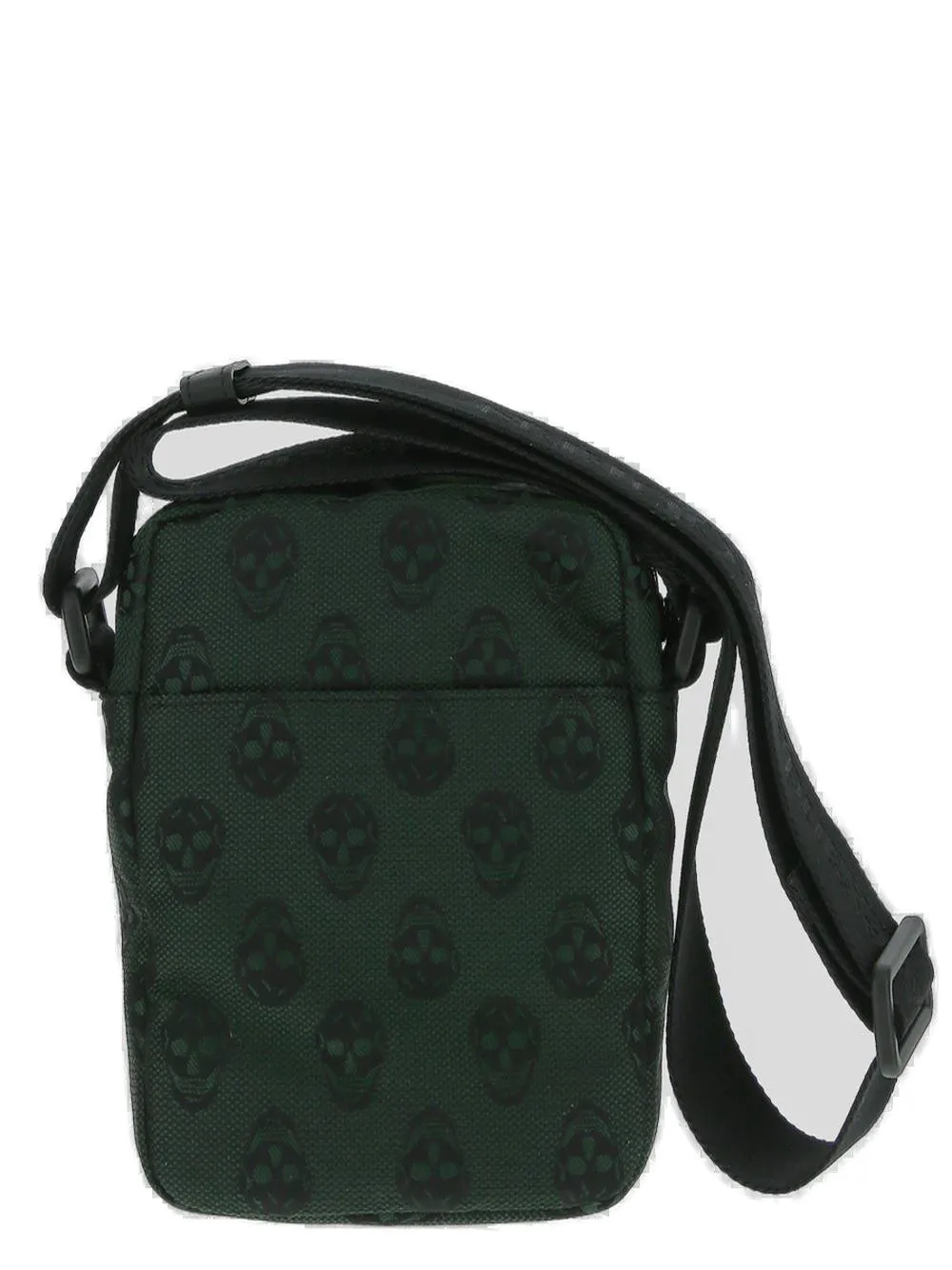 Alexander McQueen Skull Printed Zip-Up Messenger Bag