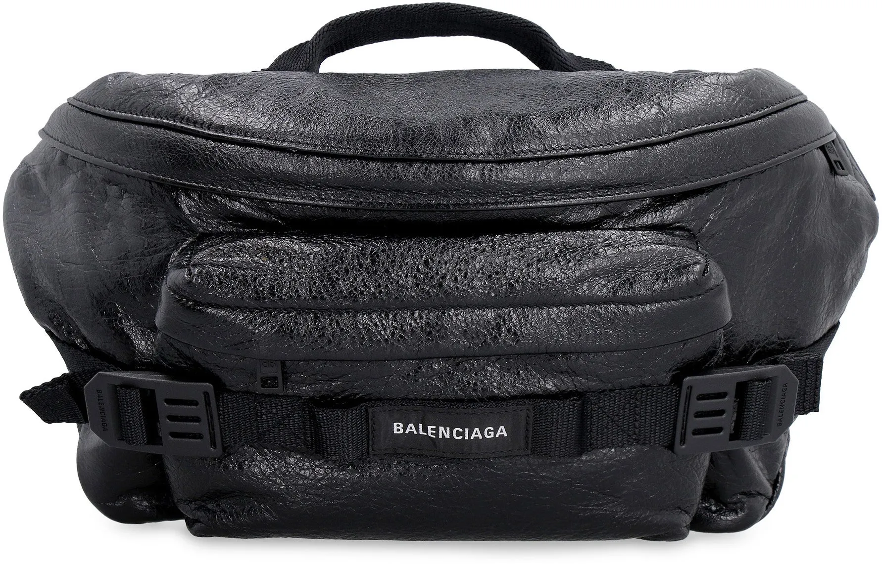Balenciaga Army Logo Patch Large Belt Bag