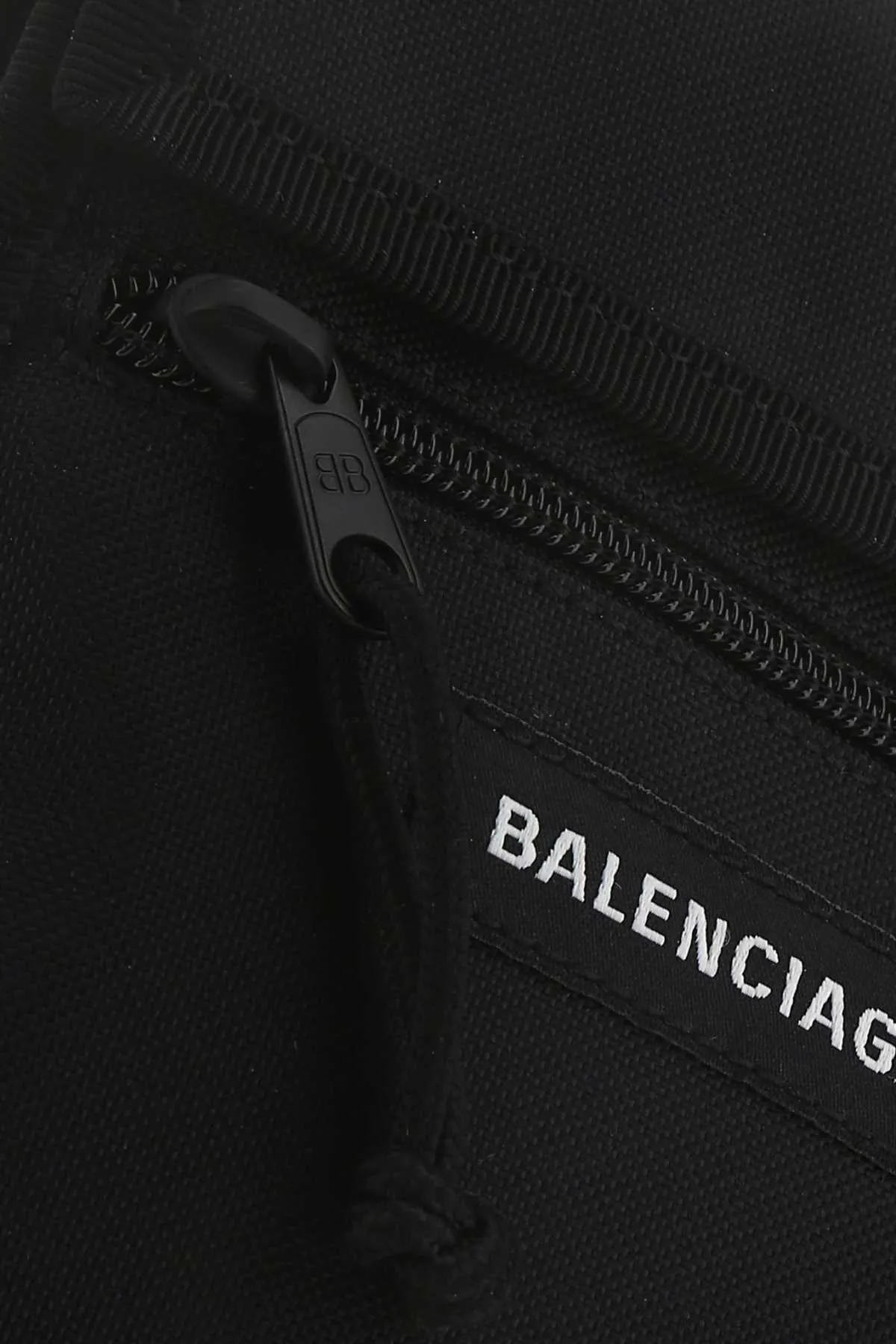 Balenciaga Logo Print Shoulder Bag