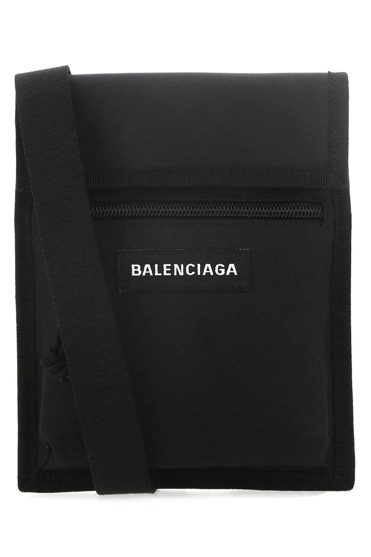 Balenciaga Logo Print Shoulder Bag