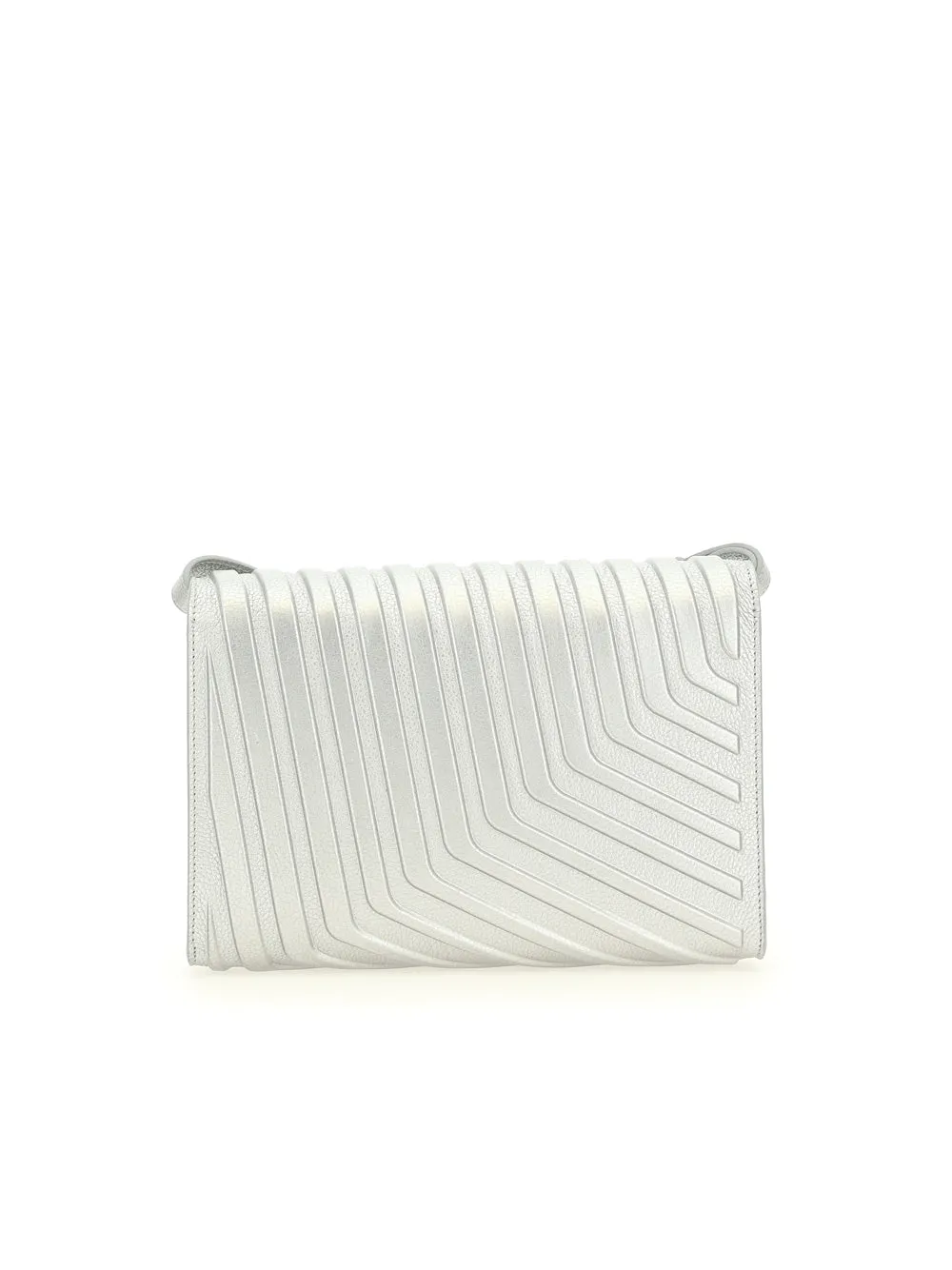 Balenciaga Logo Printed Flap Shoulder Bag