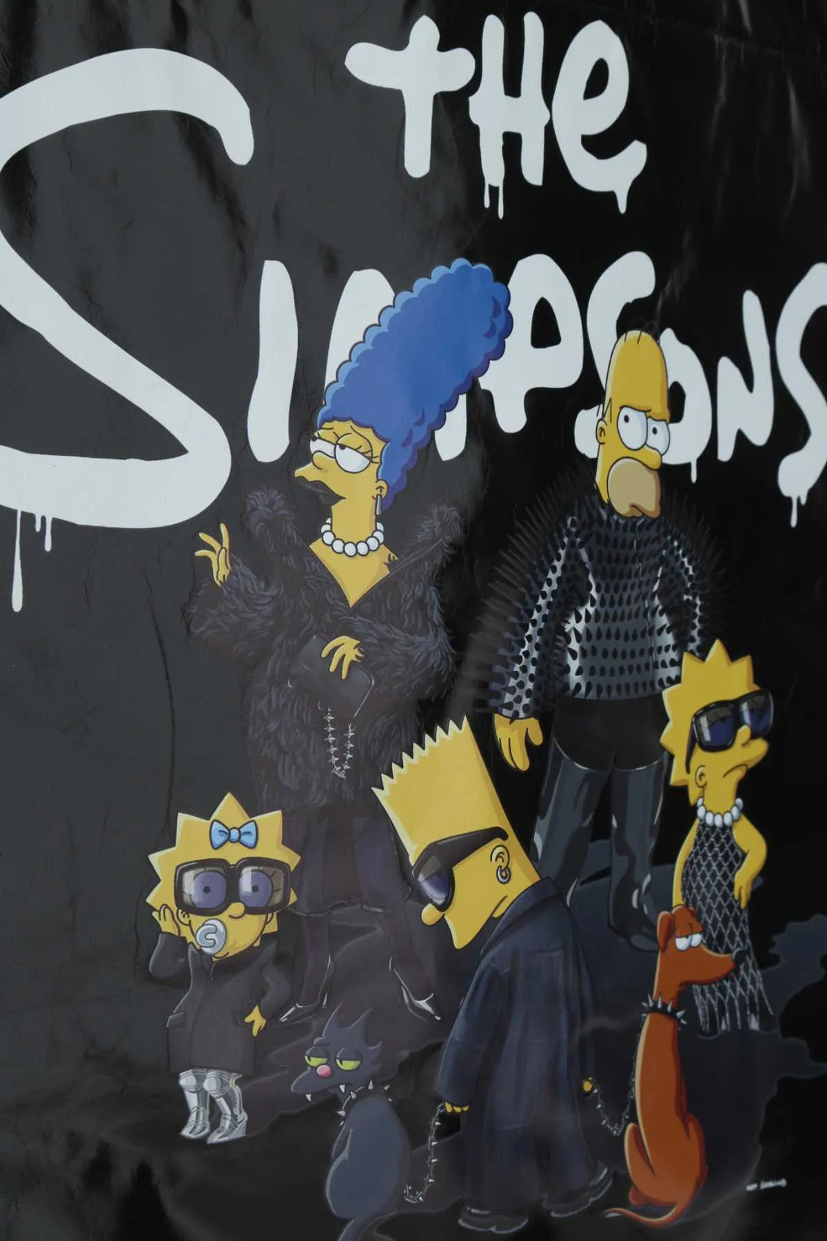 Balenciaga X The Simpsons M Shopper Medium Tote Bag