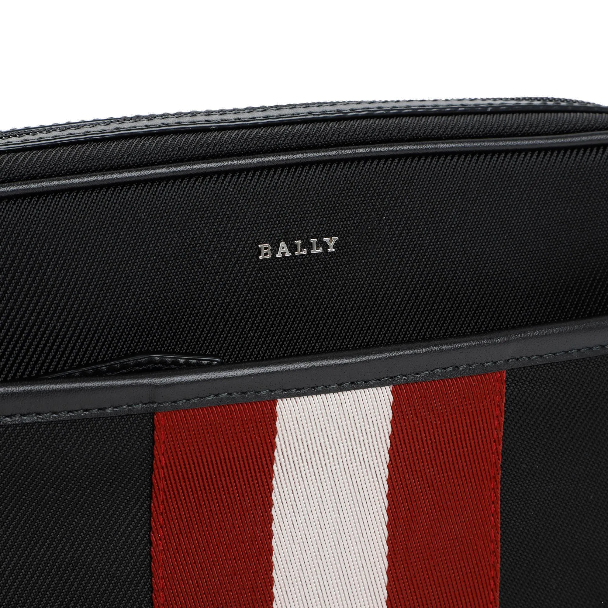Bally Caliros Stripe-Detailed Zipped Clutch Bag