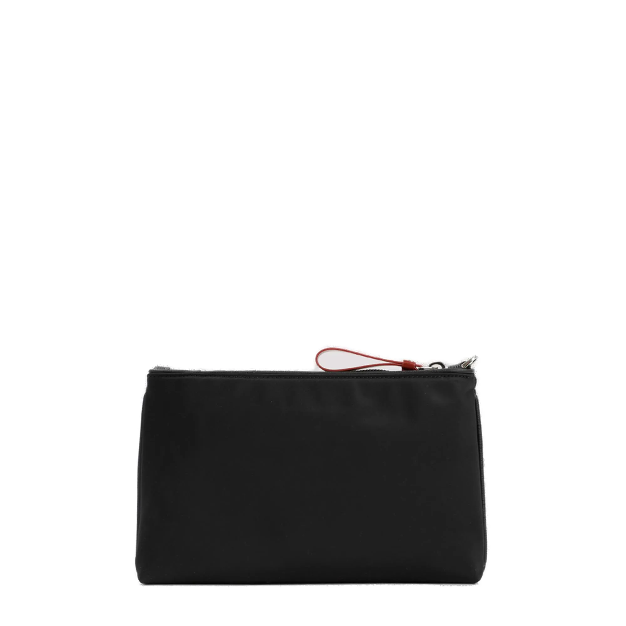Bally Ferrel Logo Patch Zipped Clutch Bag