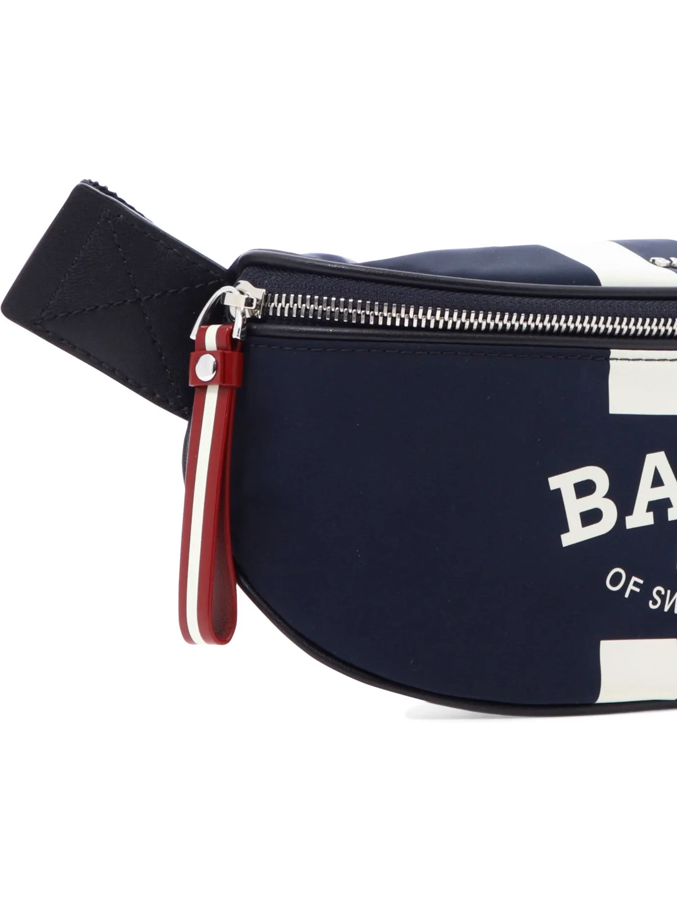 Bally Flynos Logo Printed Zipped Belt Bag