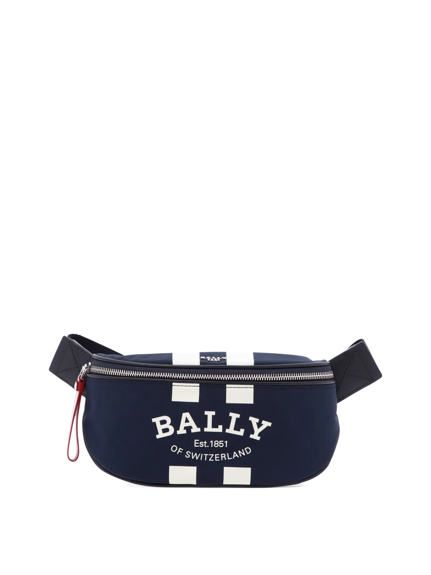 Bally Flynos Logo Printed Zipped Belt Bag