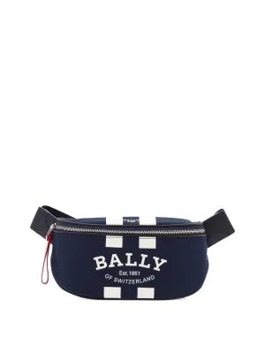Bally Flynos Logo Printed Zipped Belt Bag