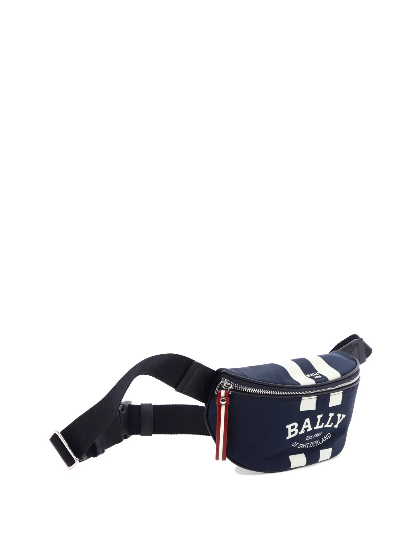 Bally Flynos Logo Printed Zipped Belt Bag