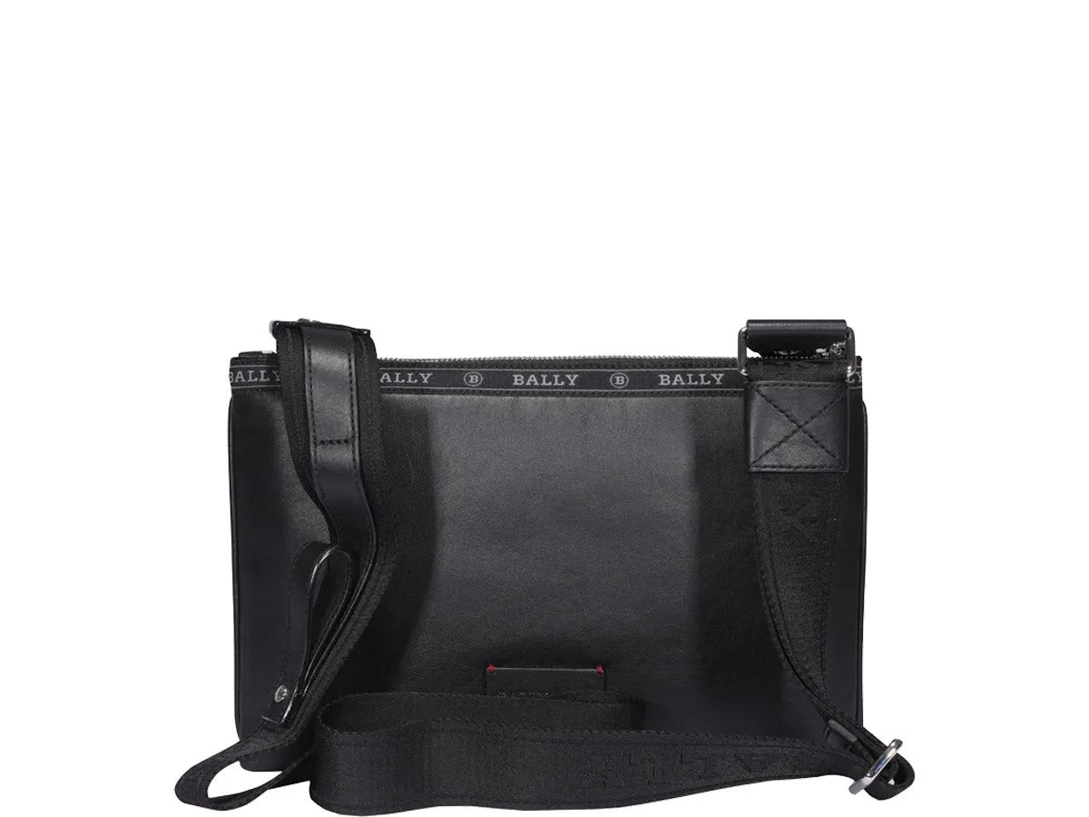 Bally Harvey Stripe Detailed Zipped Crossbody Bag