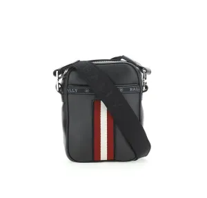Bally Heyot Logo Patch Zip-Up Messenger Bag