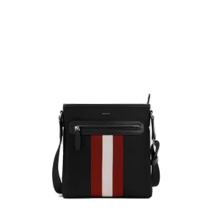 Bally Logo Detailed Zip-Up Messenger Bag