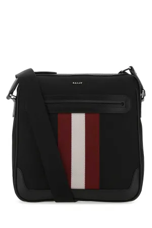 Bally Logo Detailed Zip-Up Messenger Bag