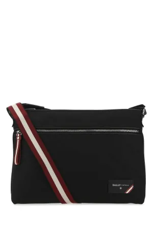 Bally Logo Patch Shoulder Bag