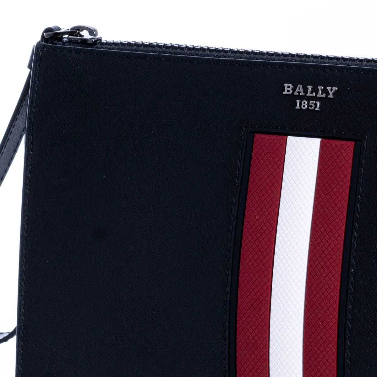 Bally Makid Logo Plaque Wrist Strapped Clutch Bag