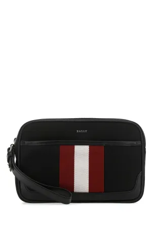 Bally Stripe Detail Clutch Bag
