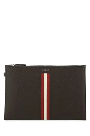 Bally Tenery Stripe Detailed Clutch Bag