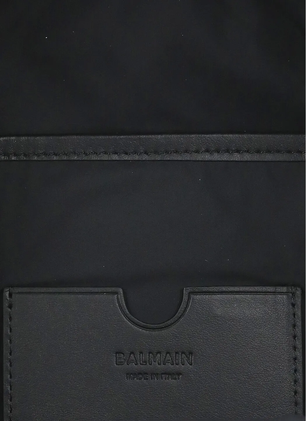 Balmain Monogram Logo Detailed Backpack