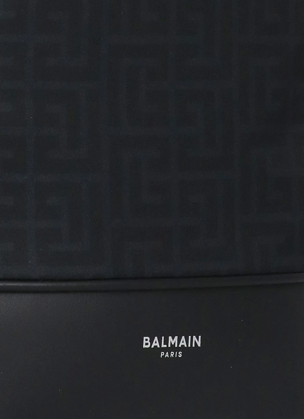 Balmain Monogram Logo Detailed Backpack