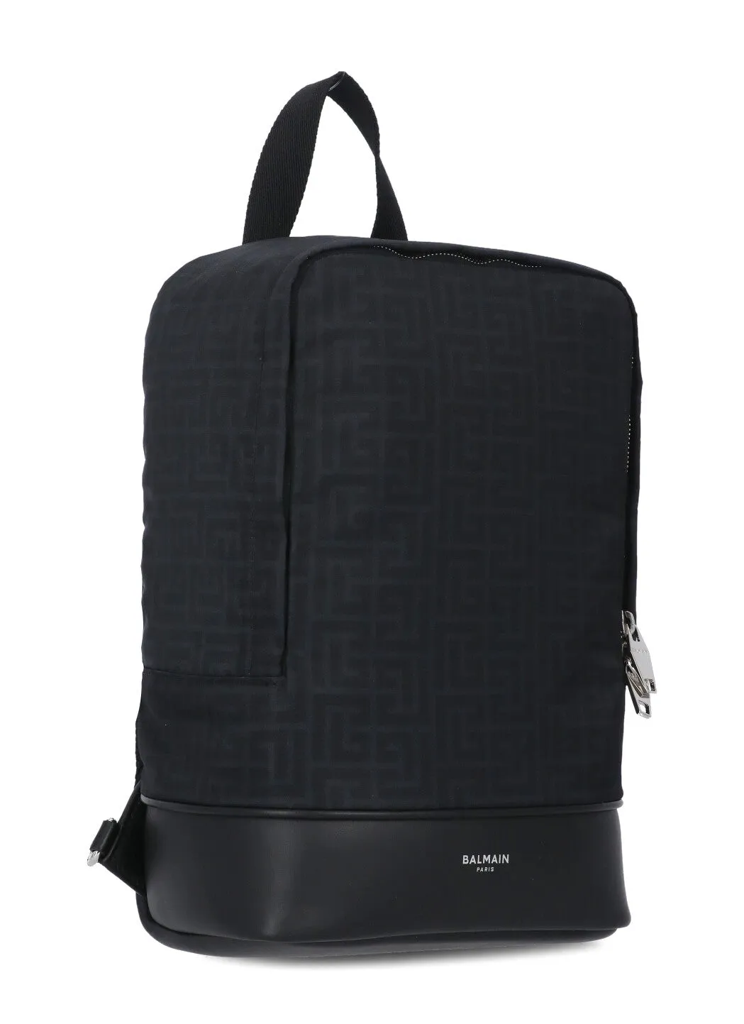 Balmain Monogram Logo Detailed Backpack
