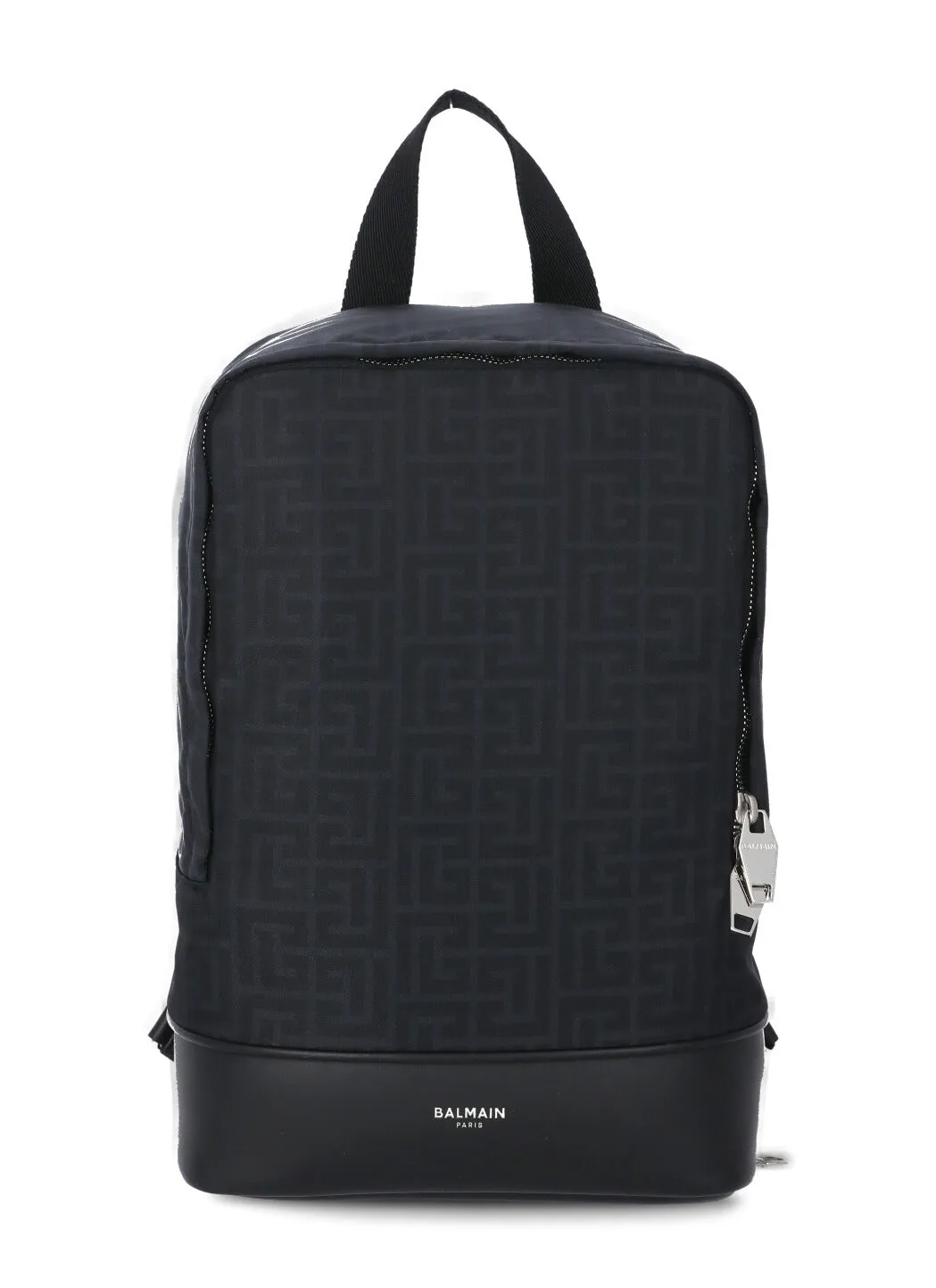 Balmain Monogram Logo Detailed Backpack