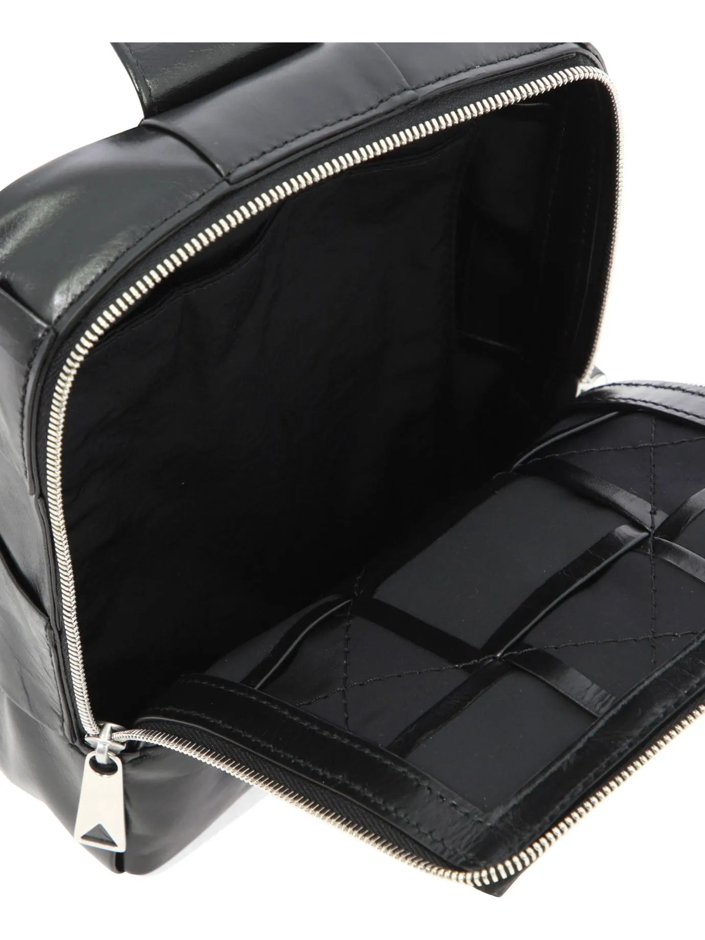 Bottega Veneta Cassette Zipped Messenger Bag