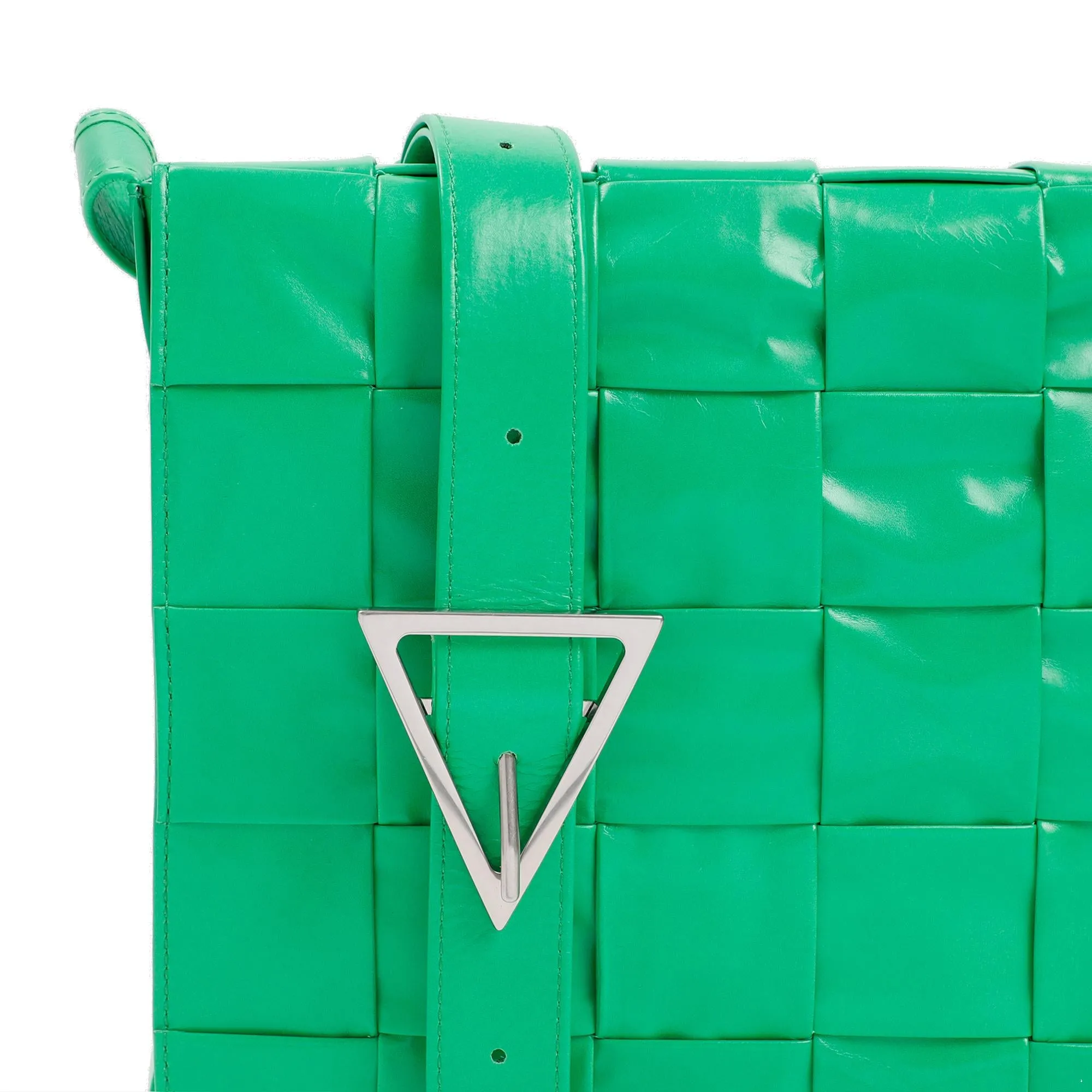 Bottega Veneta Intrecciato Foldover Shoulder Bag