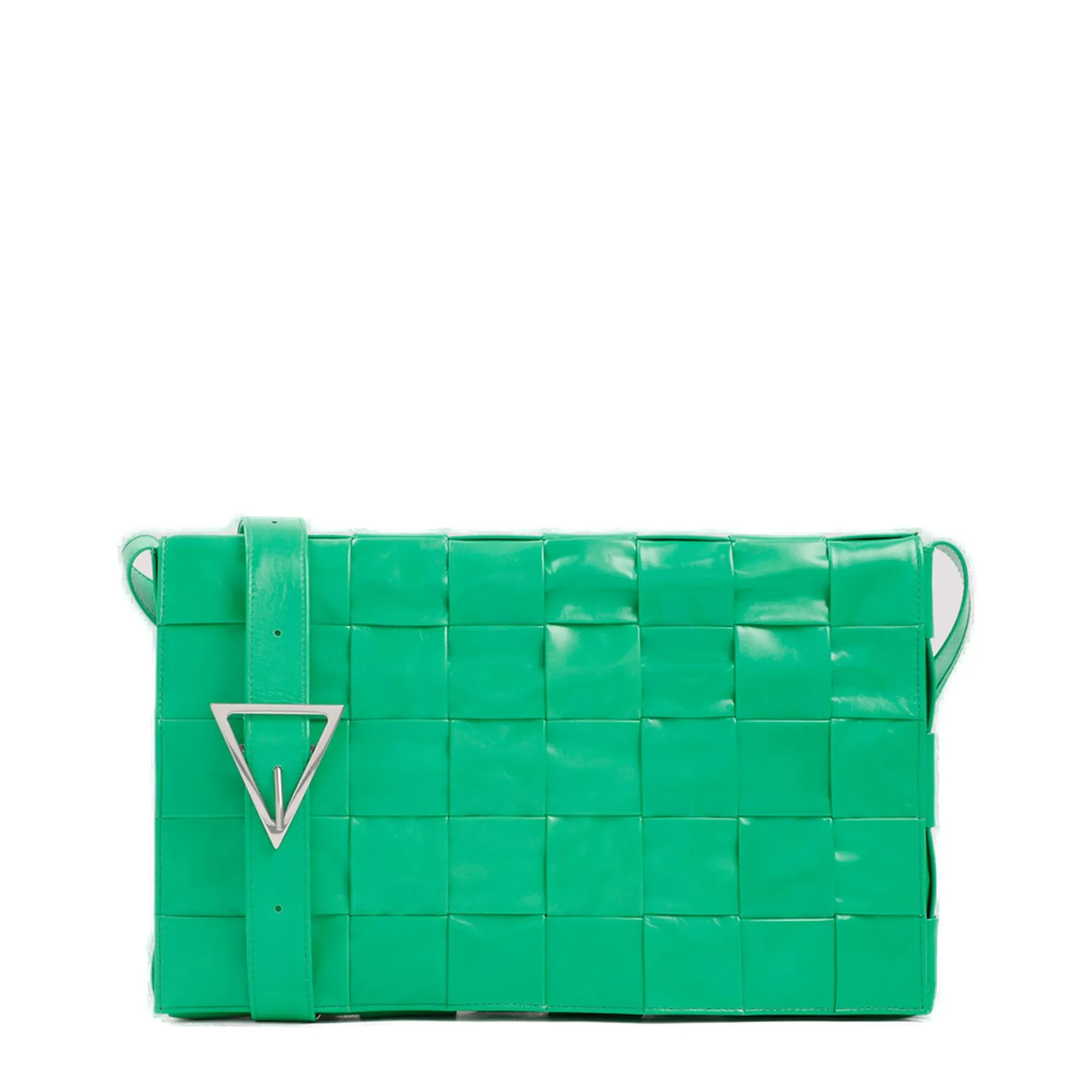 Bottega Veneta Intrecciato Foldover Shoulder Bag