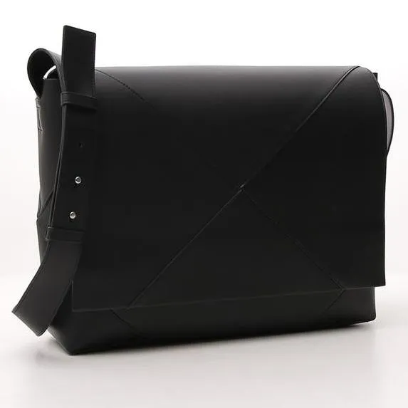 Bottega Veneta Panelled Messenger Bag