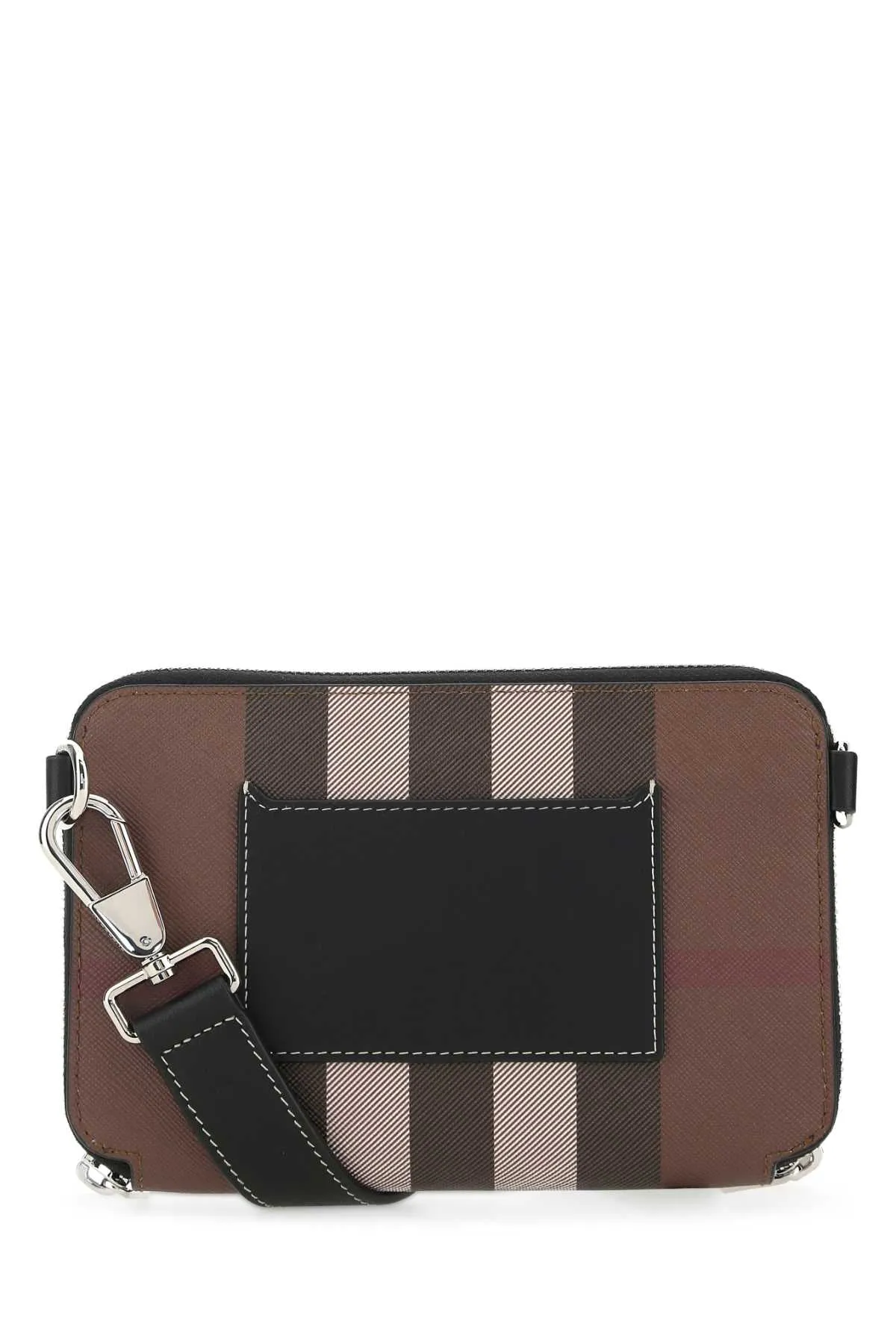 Burberry Check Patterned Crossbody Bag