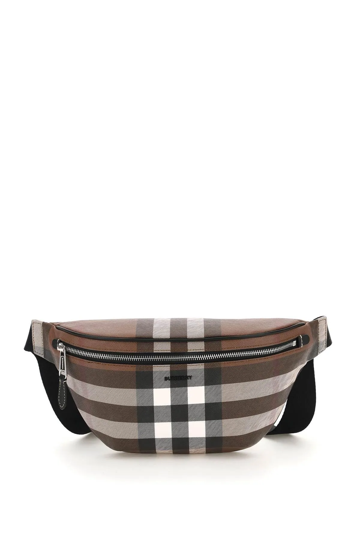 Burberry Checked Zipped Belt Bag