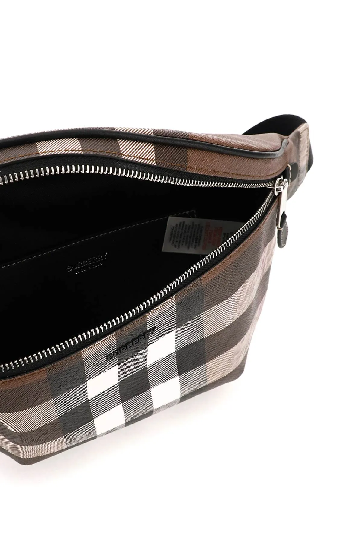Burberry Checked Zipped Belt Bag