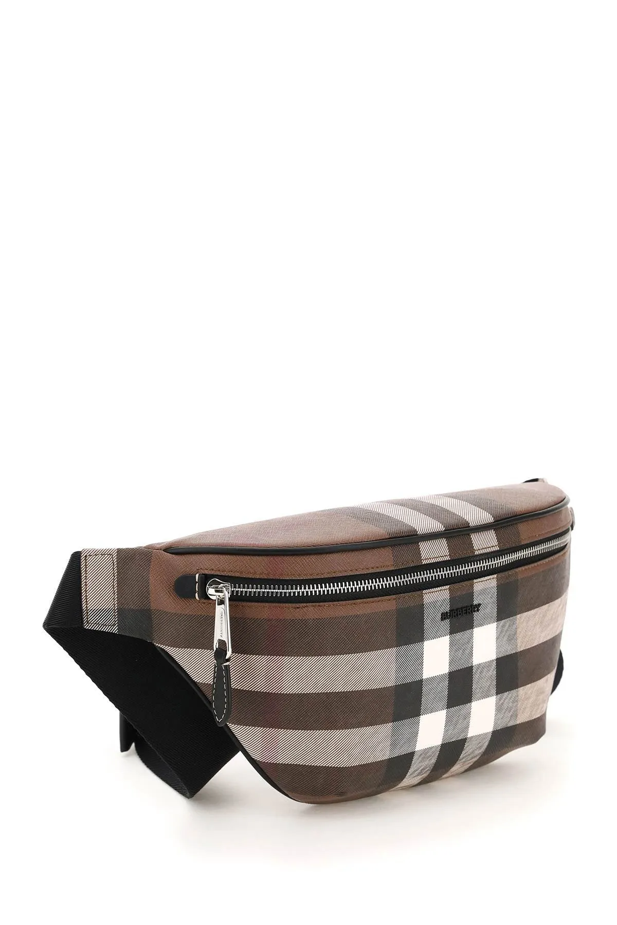 Burberry Checked Zipped Belt Bag
