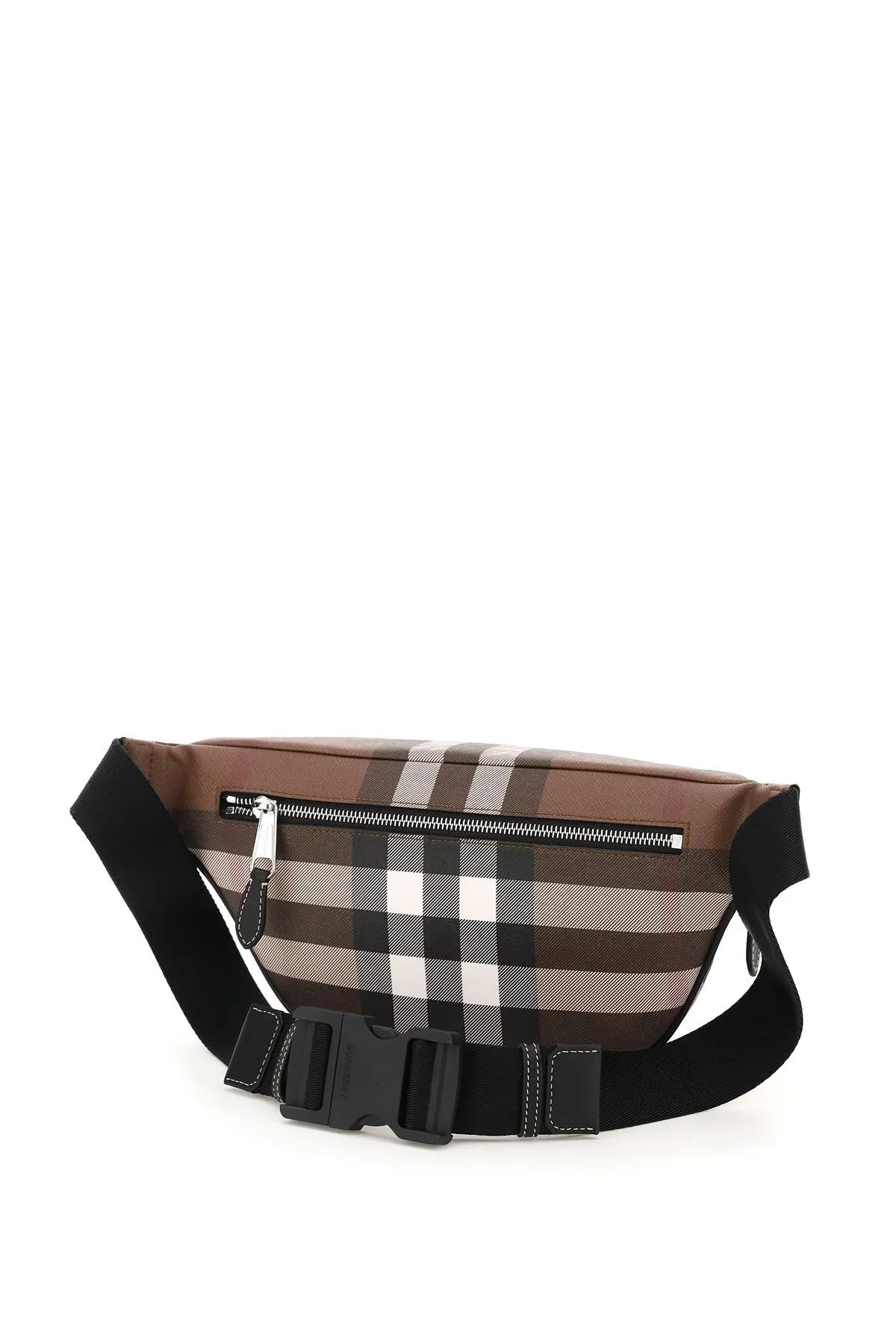Burberry Checked Zipped Belt Bag