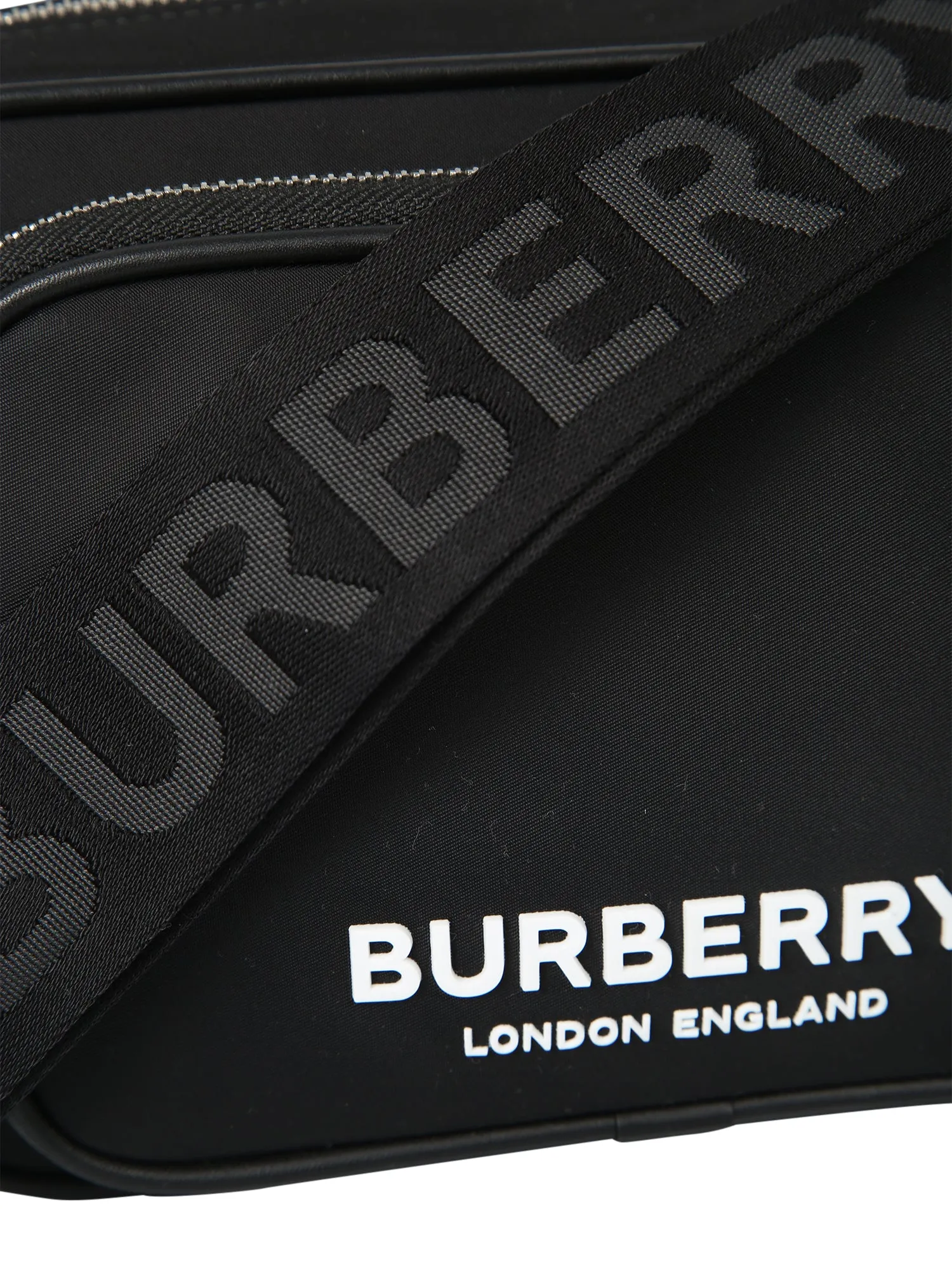 Burberry Logo Printed Crossbody Bag